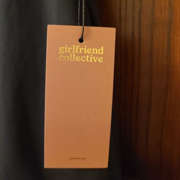 NWT Girlfriend Collective Paloma Dress in Black - Picture 4 of 9